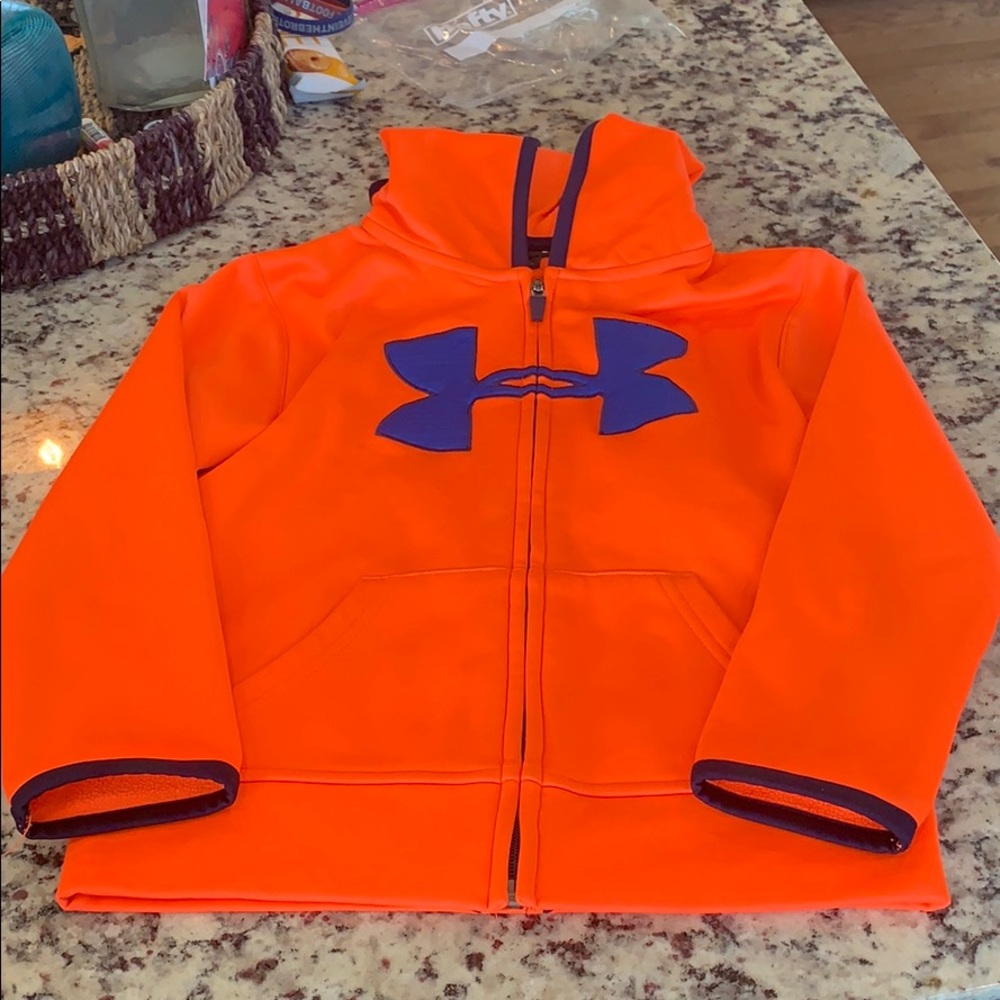Little Boys Under Armour front zip Sweatshirt